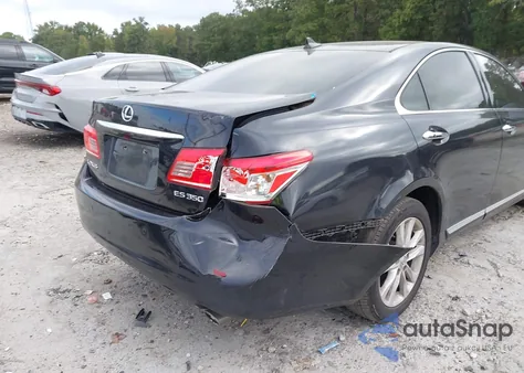 2010 Lexus Es 350 z USA, uszkodzony, nr VIN JTHBK1EGXA2413028